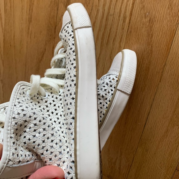 Tory Burch leather hight top sneakers - Picture 6 of 7